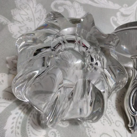 International Sterling Crystal Vanity Jar - Picture 10 of 14